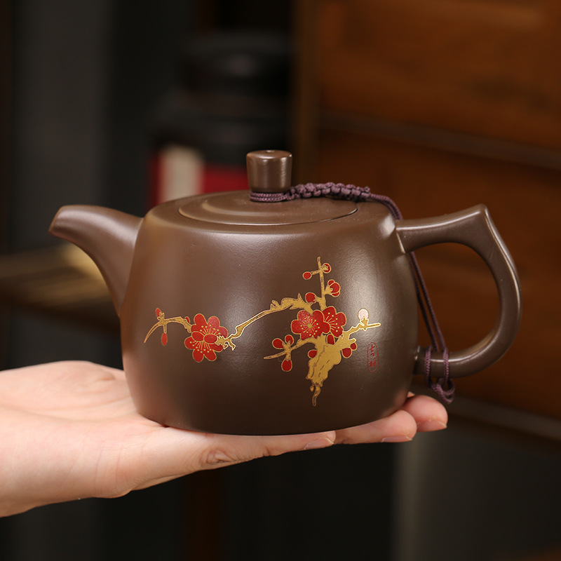 紫砂壶厂家直销西施茶壶批发半手工茶具礼品定制代销一件代发货